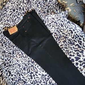 Mens Levis 501 black